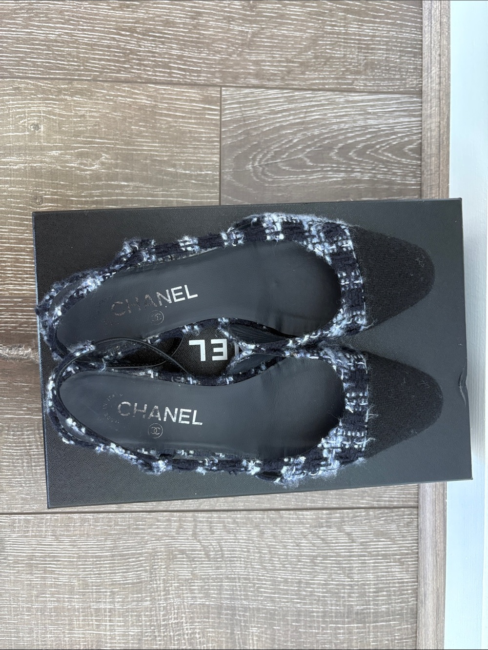 Chanel slingbacks